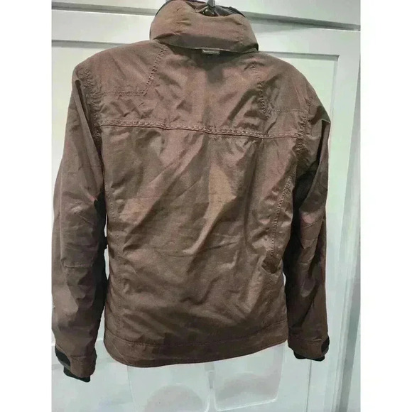 Columbia Titanium Jacket Womens S Brown Omni Tech Sherpa Lined Waterproof - Picture 3 of 11